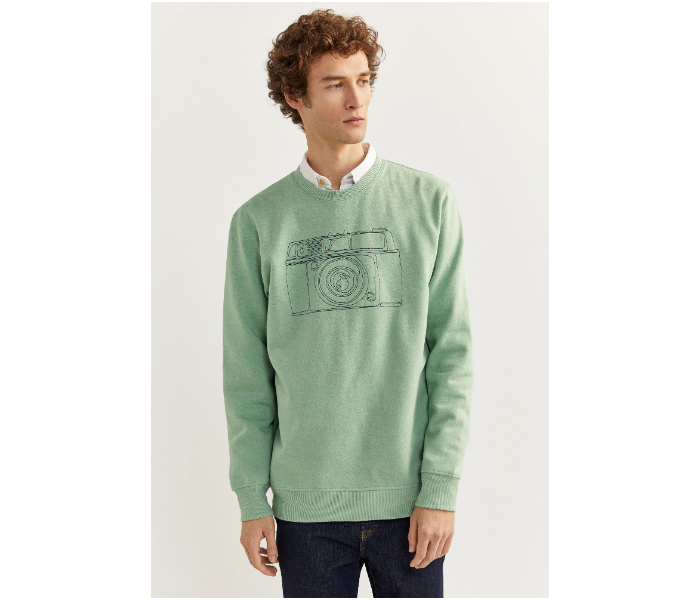 Springfield SS20 Knitwear Sweatshirt XXL - Green - Zoom Image 1