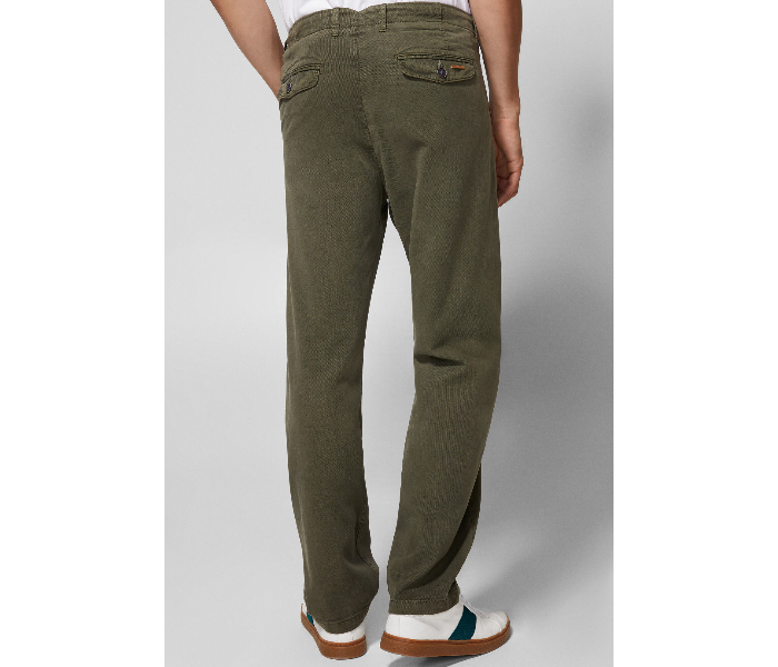 Springfield AW18 Sport Trousers Chinos EU 38 For Men - Dark Olive Green - Zoom Image 4