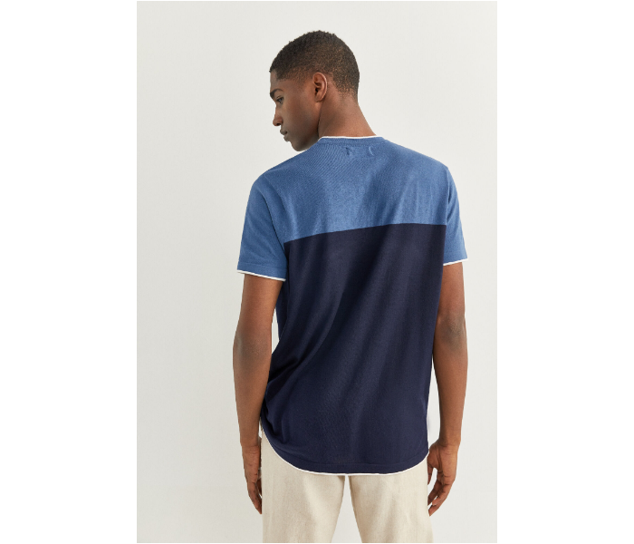 Springfield SS20 Polo T-Shirt Small For Men - Medium Blue - Zoom Image 3