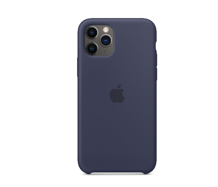 IQ Silicone Case Protector for Apple iPhone 11 Pro - Midnight Blue - Zoom Image 1