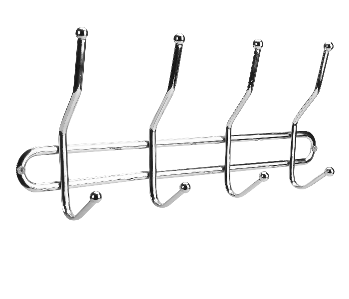 Royalford RF4704 Metal Hanger with 4 Hooks - Zoom Image 5