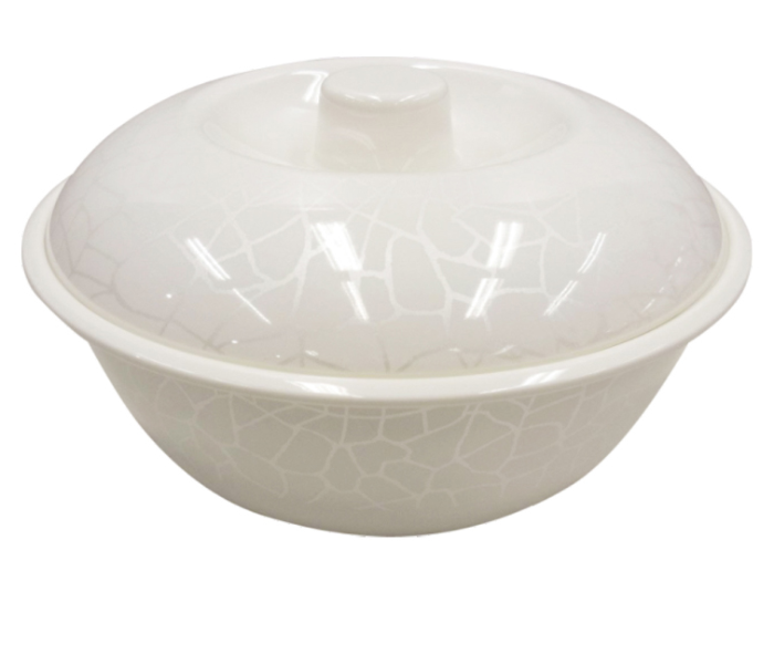 Royalford RF5092 10.5-inch Melamine Ware Bowl - White - Zoom Image