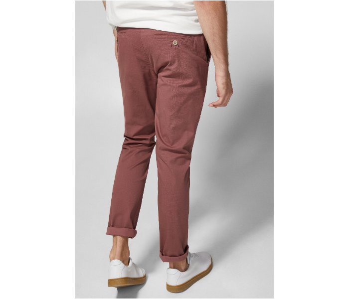 Springfield SS19 Sport Trousers Chinos EU 50 For Men – Light Maroon - Zoom Image 2