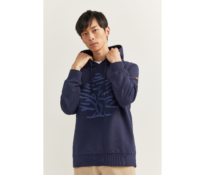 Springfield SS20 Knitwear Sweatshirt Medium For Men - Dark Blue - Zoom Image 2