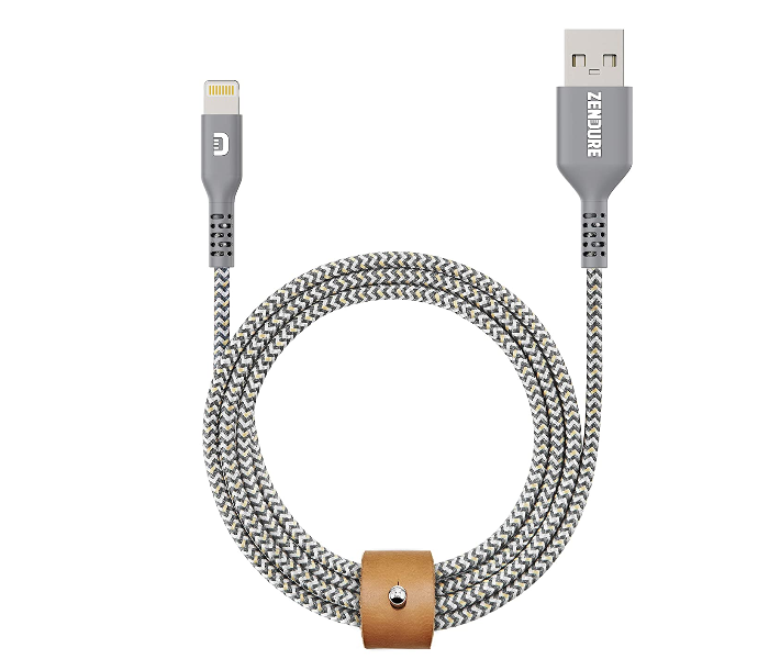 Zendure 100cm Apple MFI Certified Lightning Cable - Grey - Zoom Image 2