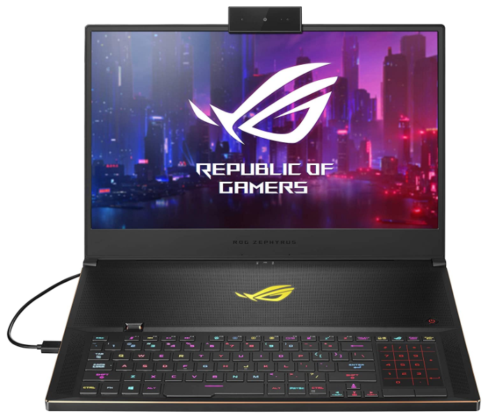 Asus ROG Zephyrus GX701LXS-HG039T 32GB 1TB SSD 17.3 Inches Intel-i7 Nvidia Geforce RTX2080 Super 8GB Graphics Windows 10 Gaming Laptop - Black - Zoom Image 1