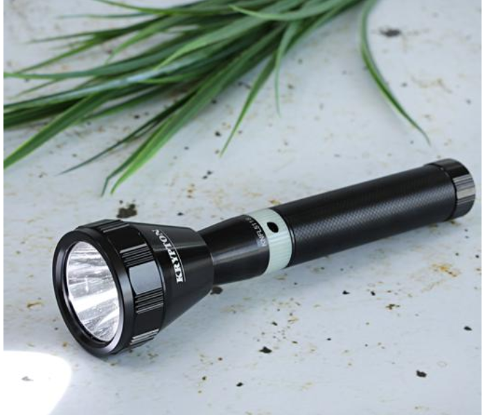 Krypton KNFL5153 2SC Rechargeable LED Flash Light - Black - Zoom Image 2