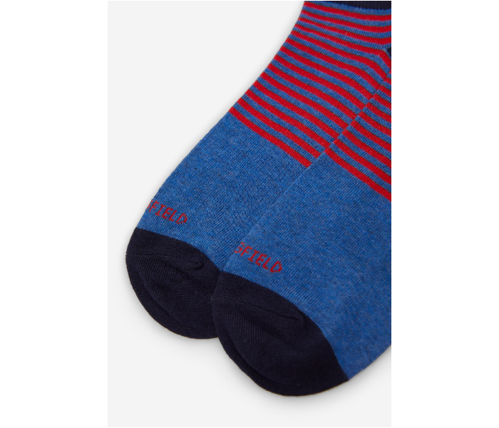 Springfield SS20 Fancy Socks Large For Mens - Medium Blue - Zoom Image 2