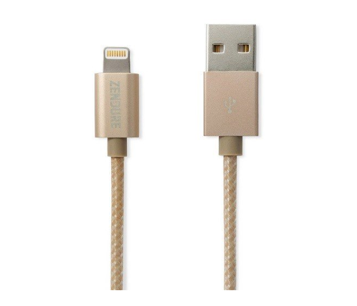 Zendure 30cm Apple MFI Certified Lightning Cable - Rose Gold - Zoom Image