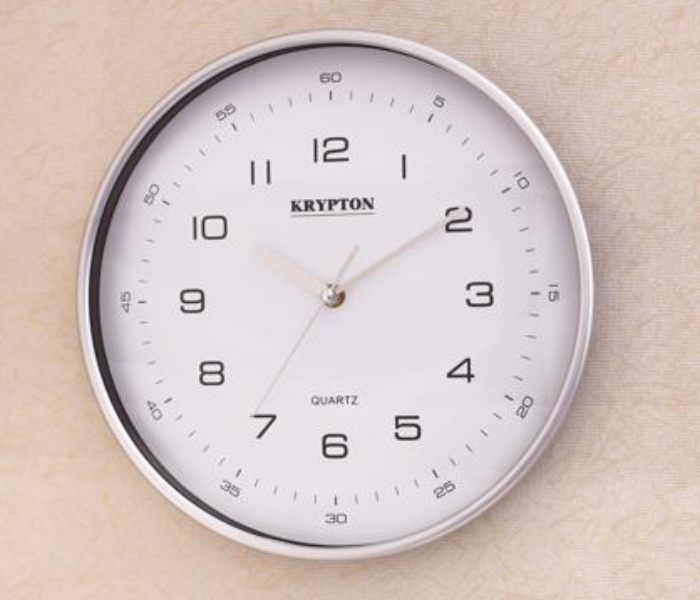 Krypton KNWC6122 Wall Clock - Silver - Zoom Image 2