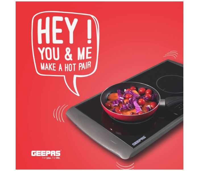 Geepas GIC33012UK Induction Cooker - Black - Zoom Image 5