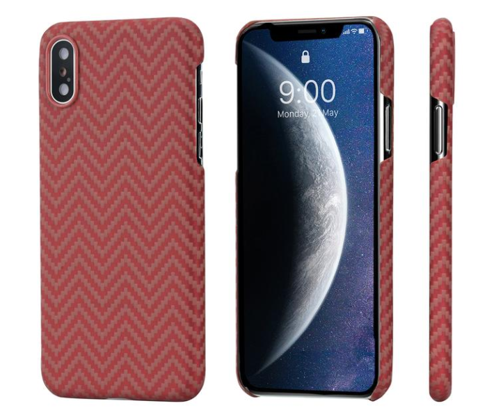 Pitaka 6.5 inch MagEz Case for iPhone XS Max - Red and Orange - Zoom Image 1