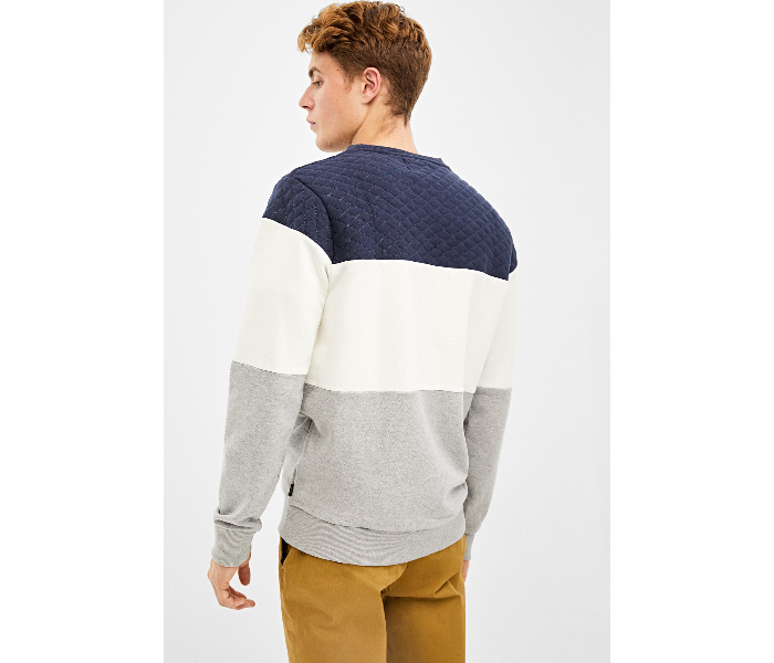 Springfield AW19 Knitwear Sweatshirt XX Large For Men - Dark Blue - Zoom Image 1