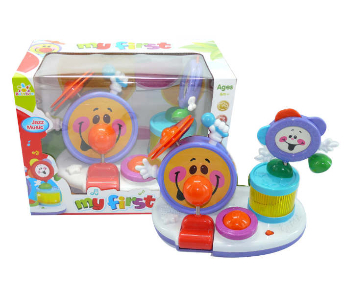 Babylove 33-624555 Baby Love Cartoon Jazz Drum Set - Zoom Image