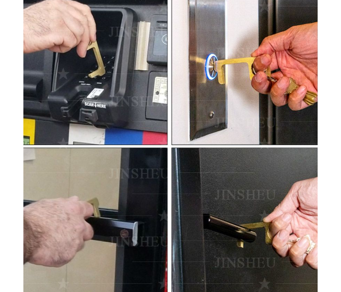 Jongo Touch Less Keychain for Using Lift ATM Doors for Protection from Virus - Zoom Image 2