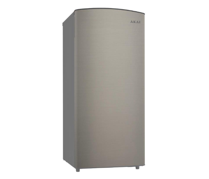 Akai AKSR100L 100 Litre Single Door Refrigerator - Silver - Zoom Image