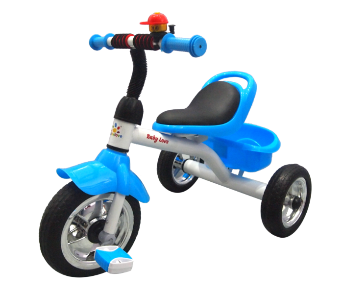 Babylove 25-688  Baby Love Children Tricycle - Blue - Zoom Image