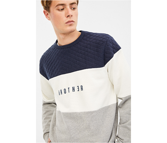 Springfield AW19 Knitwear Sweatshirt XX Large For Men - Dark Blue - Zoom Image 2