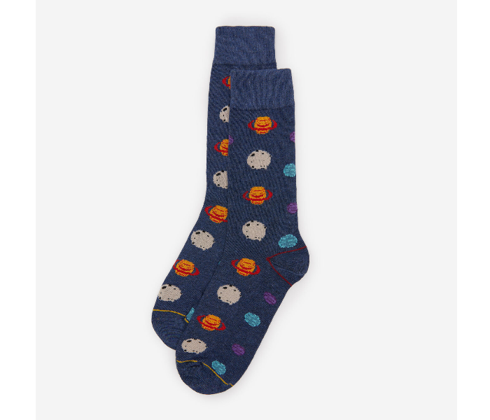 Springfield SS20 Fancy Socks X-Small For Men - Blue - Zoom Image 1