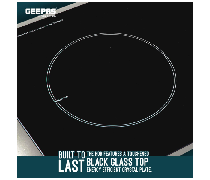 Geepas GIC33012UK Induction Cooker - Black - Zoom Image 6