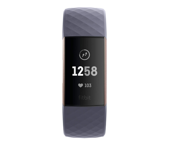 Fitbit Charge 3 Fitness Tracker - Midnight Blue - Zoom Image 2