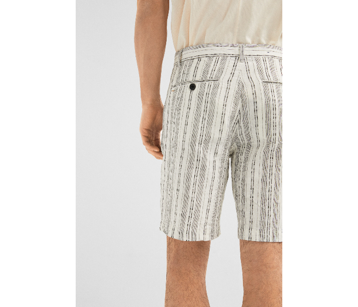 Springfield SS19 Bermuda EU 50 For Men - Ivory - Zoom Image 4