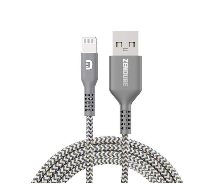 Zendure 100cm Apple MFI Certified Lightning Cable - Grey - Zoom Image 1