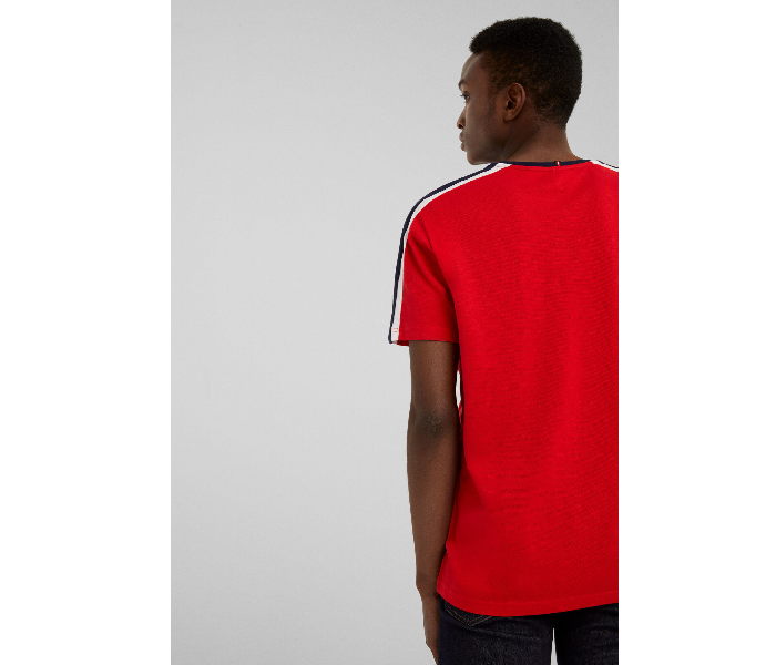 Springfield SS18 SPF Striped Short Sleeve T-shirt XXL - Red - Zoom Image 4