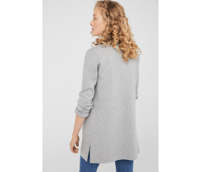 Springfield SS19 Cardigan Tricot Medium For Women - Grey - Zoom Image 2