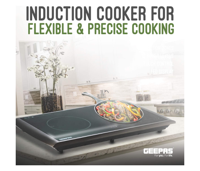 Geepas GIC33012UK Induction Cooker - Black - Zoom Image 4