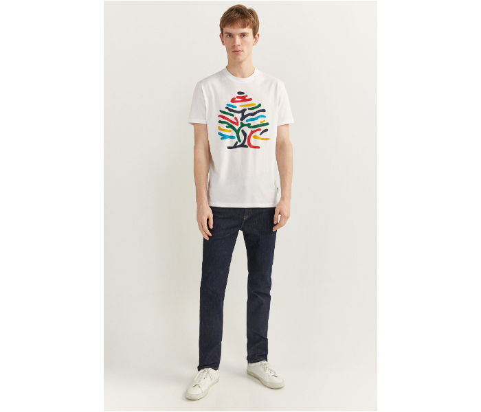 Springfield SS20 SPF Short Sleeve T-Shirt Small - Cream - Zoom Image 3