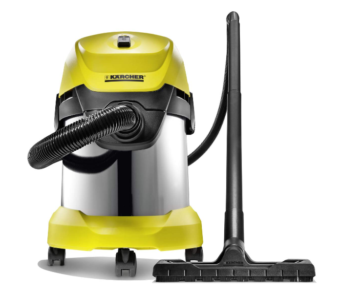 Karcher WD3 Premium 1000Watts Wet and Dry Vacuum Cleaner - Black and Yellow - Zoom Image 7