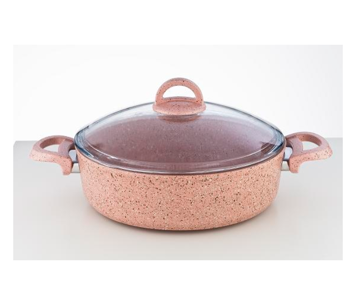 Avci HM G-PL-28 Granitec 28cm Casserole  - Pink - Zoom Image