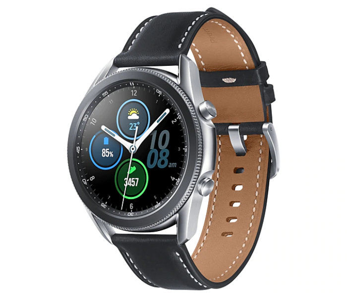 Samsung R840 Galaxy Watch 3 Smart Watch 45mm - Mystic Silver - Zoom Image 4