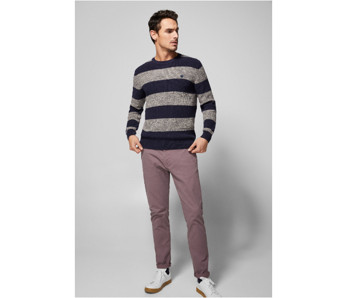 Springfield SS19 Sport Trousers Chinos EU 46 For Men - Light Purple - Zoom Image 1