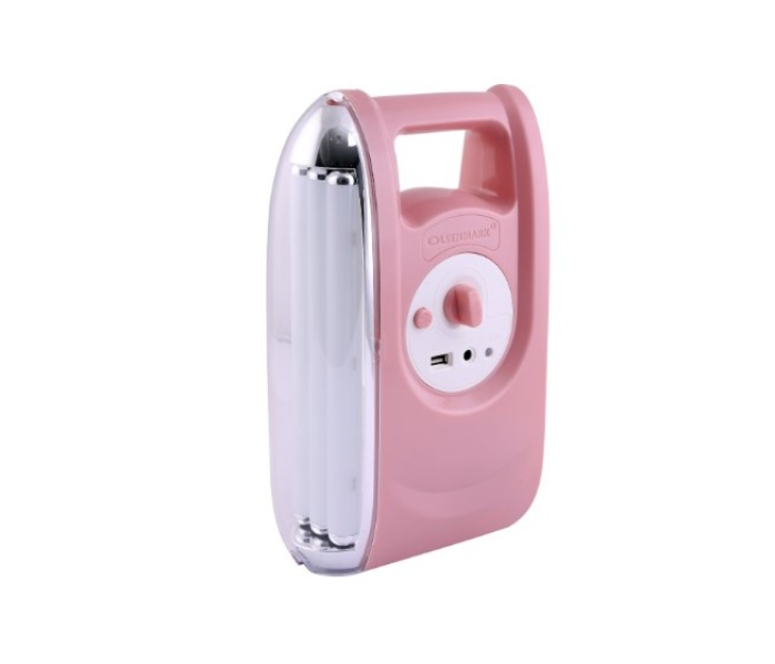 Olsenmark OME2789 Rechargeable LED Tube Lantern - Pink - Zoom Image 1