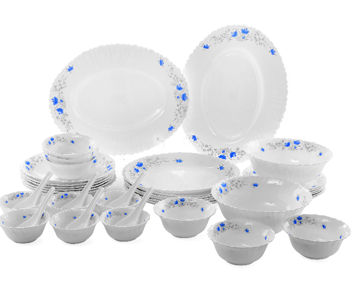 Opal glass 2025 dinner set