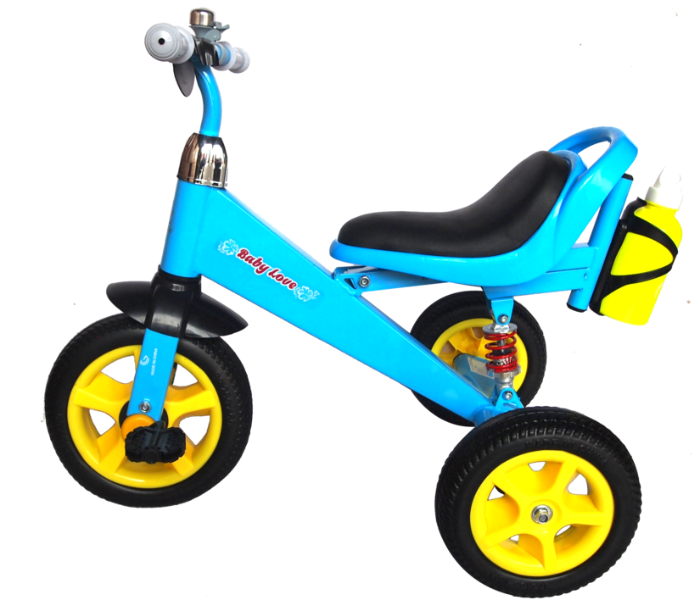 Babylove 25-868 Baby love Children Tricycle - Blue - Zoom Image