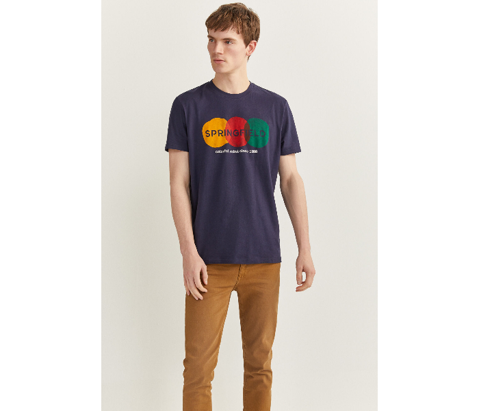 Springfield SS20 SPF Short Sleeve T-shirt Extra Small - Dark Blue - Zoom Image 3