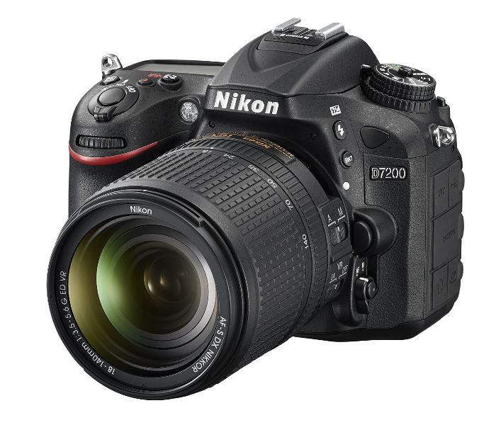 Nikon D7200 24.2MP DSLR Camera with AF-S 18-140 mm VR Kit Lens - Black - Zoom Image 5