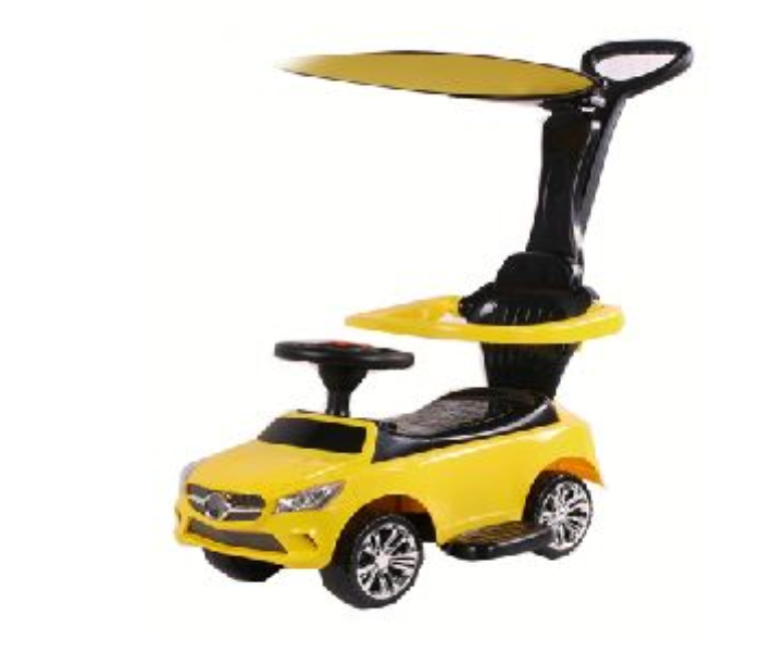 Babylove 28-06C Babylove Ride-On Car - Yellow - Zoom Image 1