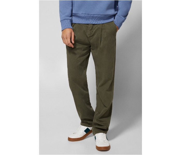 Springfield AW18 Sport Trousers Chinos EU 38 For Men - Dark Olive Green - Zoom Image 2