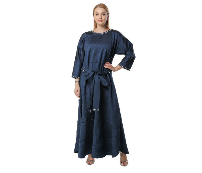 Moistreet Extra Large Navy Kaftan - Zoom Image 1