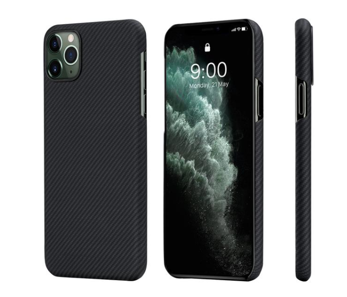 Pitaka 5.8 inch Air Case for iPhone 11 Pro - Black and Grey Twill - Zoom Image 1