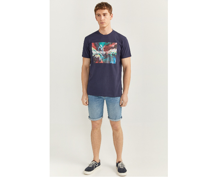 Springfield SS20 SPF Short Sleeve T-shirt Large - Dark Blue - Zoom Image 3