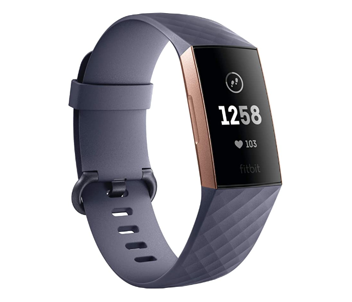 Fitbit Charge 3 Fitness Tracker - Midnight Blue - Zoom Image 1