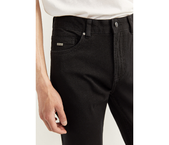 Springfield SS20 5 Pockets Cotton Sport Trousers EU 32 For Men – Black - Zoom Image 4