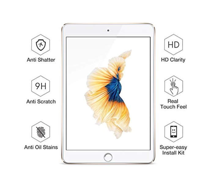 ESR iPad 9.7 inch Glass Film for Air, Air2 and Pro - Clear - Zoom Image 4