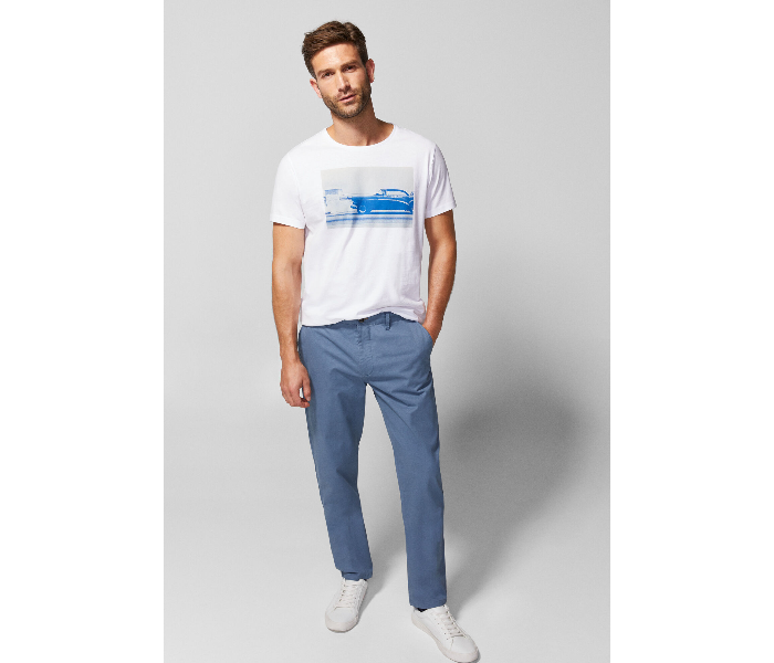 Springfield AW18 Sport Trousers Chinos EU 40 For Men – Hippie Blue - Zoom Image 1