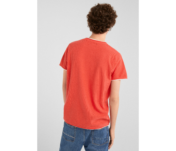 Springfield SS19 Polo T-Shirt Large For Men – Dark Orange - Zoom Image 3